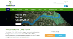Desktop Screenshot of dmzforum.org