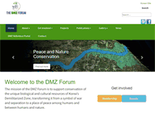 Tablet Screenshot of dmzforum.org